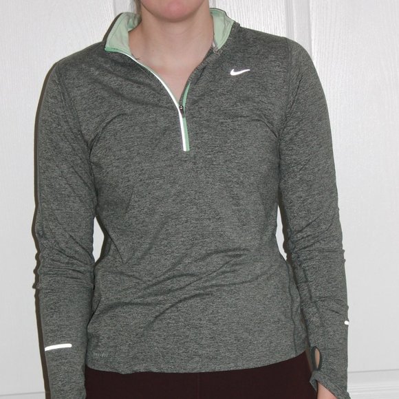 NIKE Running Dri-Fit Quarter Zip - Picture 1 of 4